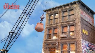 Amazing House Old Demolition By Crane Wrecking Ball Intelligent Build Destroy Expert [upl. by Ekalb904]