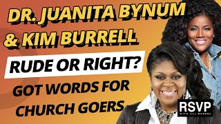 Kim Burrell and Dr Juanita Bynum Clap Back at Church Goers [upl. by Ennirak]