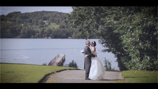 Wedding Videos Cumbria Lake District Storrs Hall  Kristina and Steve [upl. by Krakow]