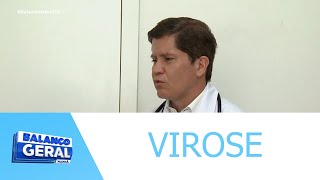 Virose com sintomas de diarreia preocupa profissionais de saúde  BGM [upl. by Kathi]