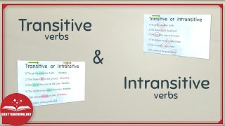 Transitive and Intransitive Verbs  English Grammar  EasyTeaching [upl. by Eenahpets]