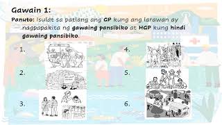 WEEK 8 Ang Aktibong Pakikilahok ng Mamamayan sa mga Programa ng Pamahalaan Tungo sa Pag unlad ng Ban [upl. by Ecinnaj]