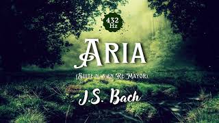 Aria en Re de JS Bach  Clásicos a 432hz [upl. by Milan11]