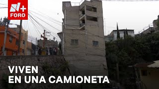 Así viven familias desalojadas por edificio a punto de colapsar en Naucalpan  Las Noticias [upl. by Valoniah99]