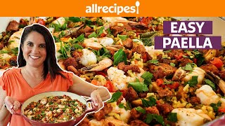 How to Make Easy Spanish Paella  Get Cookin  Allrecipes [upl. by Heffron]