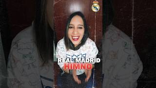 Canto el Himno del Real Madrid Centenario realmadrid himno [upl. by Ellenhoj]