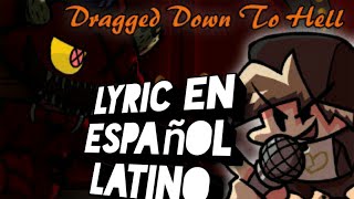 fnf hellbeats corruption dragged down to hell lyric en español latino [upl. by Mcnair]