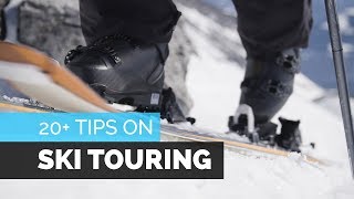 How To Ski Tour  Safety Kick Turns Planning and More [upl. by Yenruoc998]