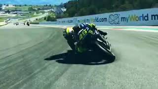 Valentino Rossi Narrow Escape From Crash Whatsapp Status  Radioactive [upl. by Assirhc]