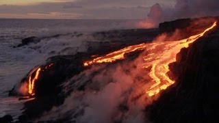 River of Lava  Benedict Cumberbatch Narrates South Pacific  BBC Earth [upl. by Leola]