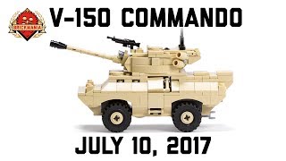 V150 Commando  Custom Military Lego [upl. by Vardon]