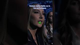 Eminem makes hailie cry hiphop eminem slimshady shady music rhymes rap shorts rapper [upl. by Rayna170]