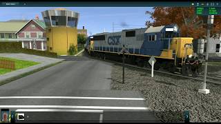 A Sneak Peek Of A Future Trainz Railfanning Video CSX and Amtrak Railfanning La Grange KY [upl. by Schroer400]