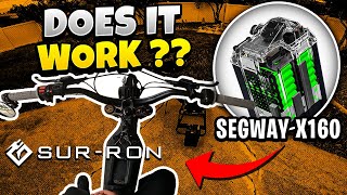 DOES THE SEGWAY X160 48V BATTERY WORK ON A SUR RON SUR RON 48 V 20AH BATTERY REVIEW SEGWAY X160 [upl. by Carolynne]