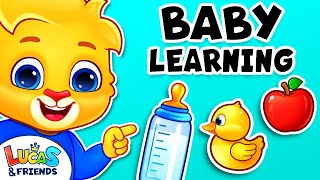 Learn to Talk for Babies Baby Sign Language and Speech Baby Songs amp First Words by Lucas amp Friends [upl. by Callas]