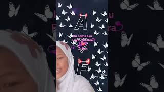 Sukanya kamu Alfian i love you too nama aku viral Azzahra [upl. by Anhcar]