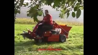 FeuchtObsttechnik  OB80R Fallen Fruit Harvesting Machine [upl. by Elisha]