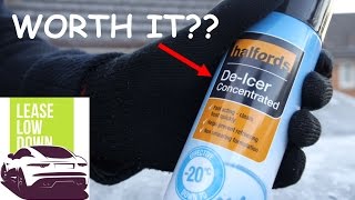 How to Deice a Car  Best Way To Prevent Frost  Test amp Tutorial  Leaselowdown Vlogs [upl. by Geoff]