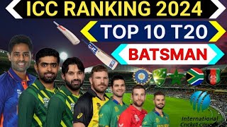 ICC T20 RANKING 2024।TOP 10 T20 BATSMAN। TOP 10 T20 DANGEROUS BATSMAN।TOP 10 T20 BEST BATSMAN [upl. by Nehtanhoj616]