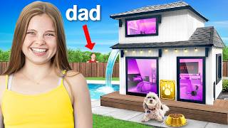 I Built a DREAM DOG HOUSE and Hid It From My Dad [upl. by Isle]