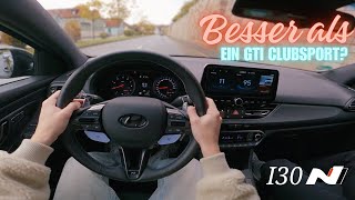 DER BESTE 4 ZYLINDER KLANG 2024 HYUNDAI I30 N von newcarwave  POV TEST [upl. by Anawd]