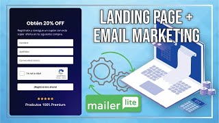 ✅ Cómo hacer una LANDING PAGE y automatizar emails de bienvenida 📩 GRATIS [upl. by Notak131]