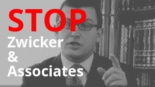 Zwicker amp Associates Calling  Debt Abuse  Harassment Lawyer [upl. by Fruma734]