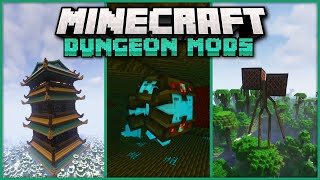 Top 10 Best DUNGEON Mods for Minecraft  Forge amp Fabric [upl. by Idnat]