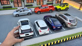 Parking Mini Everyday Car Collection 118 Scale  Diecast Model Cars [upl. by Elakram]