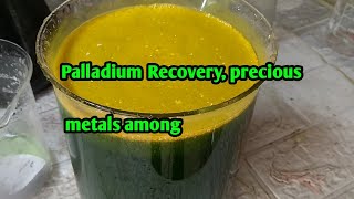 Palladium recovery from Electronic scrapPalladium Recovery MLCC mixed spares palladium recovery [upl. by Sturrock]