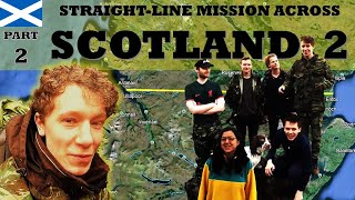 PART 2  My second attempt to walk across Scotland in a completely straight line [upl. by Monto814]