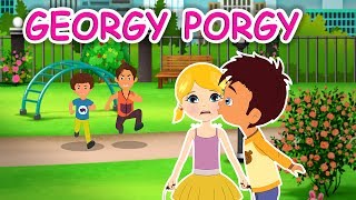 Georgie Porgie Nursery Rhyme  Popular Nursery Rhymes With Max And Louie [upl. by Major39]