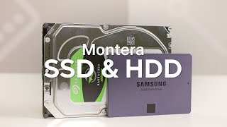 Montera SSD och hårddisk  så här gör du 25quot  35quot SATA [upl. by Alilahk]