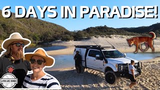 OUR EPIC SIXDAY 4WD CAMPING ADVENTURE on KGari Fraser Island [upl. by Anyel762]