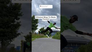 3 Easiest Ways To Skate Forward 🔥😱 rollerblading summervibes shorts [upl. by Ahsak372]