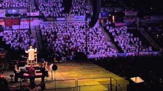 Young Voices Pop Medley Sheffield Motorpoint Arena 22nd January 2014 [upl. by Salzhauer]