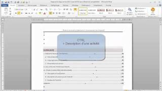 05 Créer un sommaire automatique [upl. by Eiramannod818]