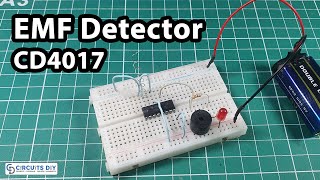 How to build an EMF Detector  Electromagnetic Field Detector [upl. by Koziarz]