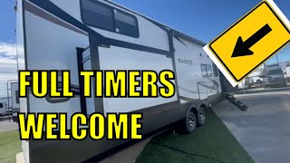 2022 Forest River Sabre 37FLL Luxury 5th Wheel Walkthrough [upl. by Elana]