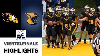 GFL Juniors  Berlin Adler vs Wiesbaden Phantoms  Viertelfinale 2023  HIGHLIGHTS [upl. by Yoshi]