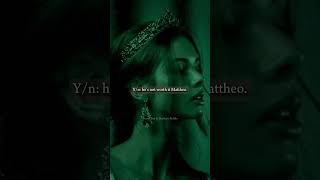 Mattheo Riddle Reacts taking you to a Slytherin Party pt 33 [upl. by Rosenfeld]