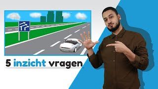 5 CBR INZICHT vragen  Auto theorie 2022 [upl. by Aneloaup741]