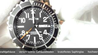 FORTIS B42 MARINEMASTER AUTOMATIK DAYDATE 6701041 K wwwolfertco [upl. by Nohshan856]