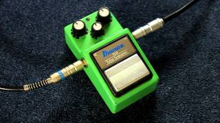 Ibanez TS9 Tube Screamer Bass Demo [upl. by Lathan]