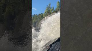 Muskoka falls at Algonquin park in Ontario [upl. by Darej771]