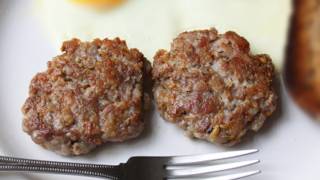 Breakfast Sausage Patties  Homemade Pork Breakfast Sausage Recipe [upl. by Finzer]