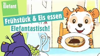 Bobo frühstückt mit seinen Eltern amp Bobo geht Eis essen  Der Elefant  WDR [upl. by Jasisa]