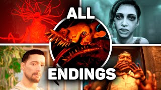 Zoochosis  ALL ENDINGS Showcase  NEW Horror Game [upl. by Wyck791]