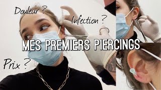 JE FAIS 3 PIERCING EN DIRECT AVEC VOUS  Hélixlobe je vous dis tout [upl. by Palmira]