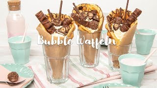 Rezept Bubble Waffeln [upl. by Swiercz29]